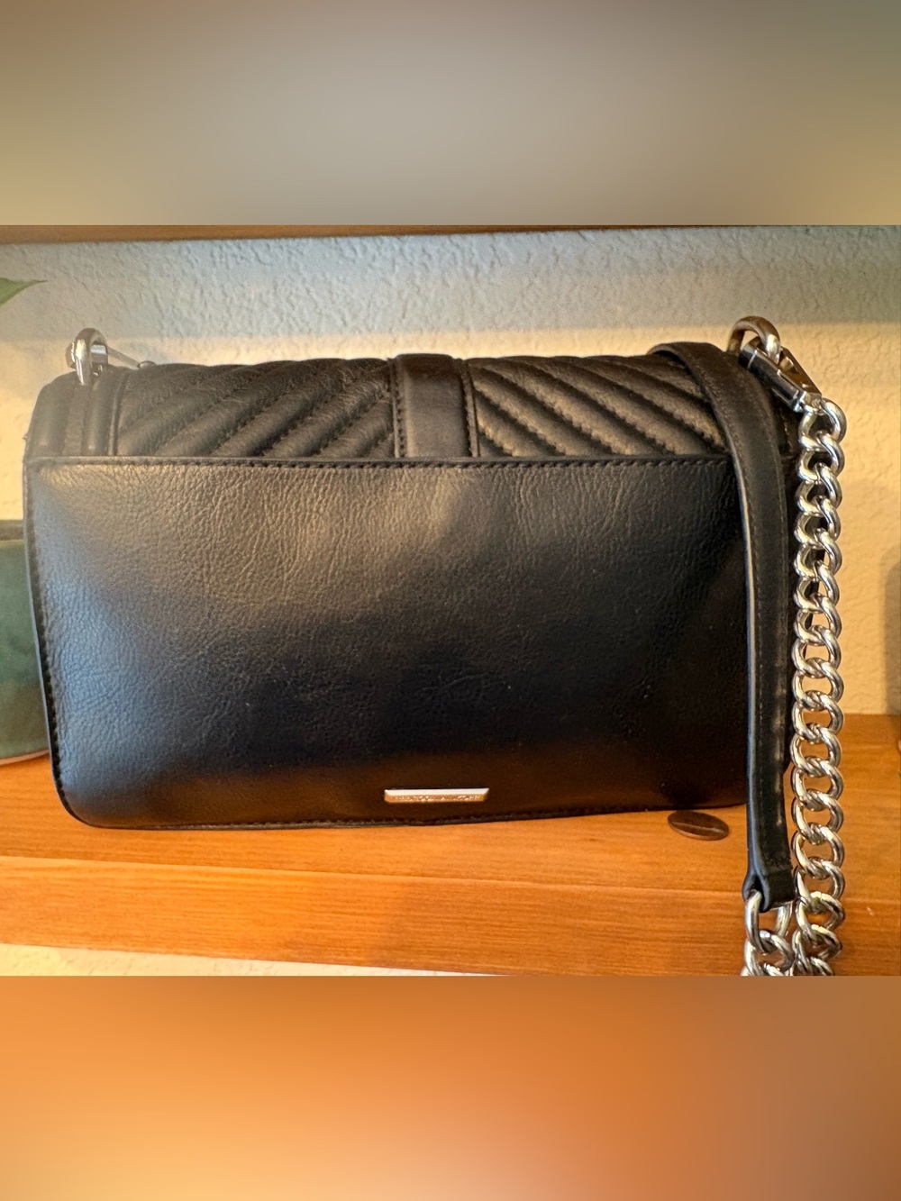 Rebecca Minkoff Jumbo Love Black Quilted Leather Crossbody Bag - Picture 4 of 6